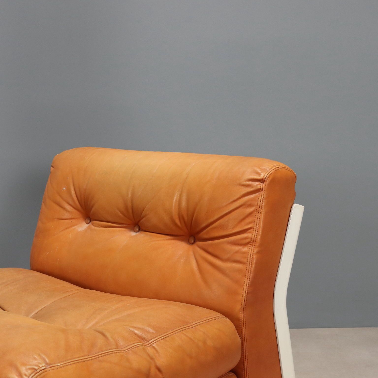 B&B Amanta Armchairs Vintage Design Mario Bellini Italy 1970s photo 3620.0
