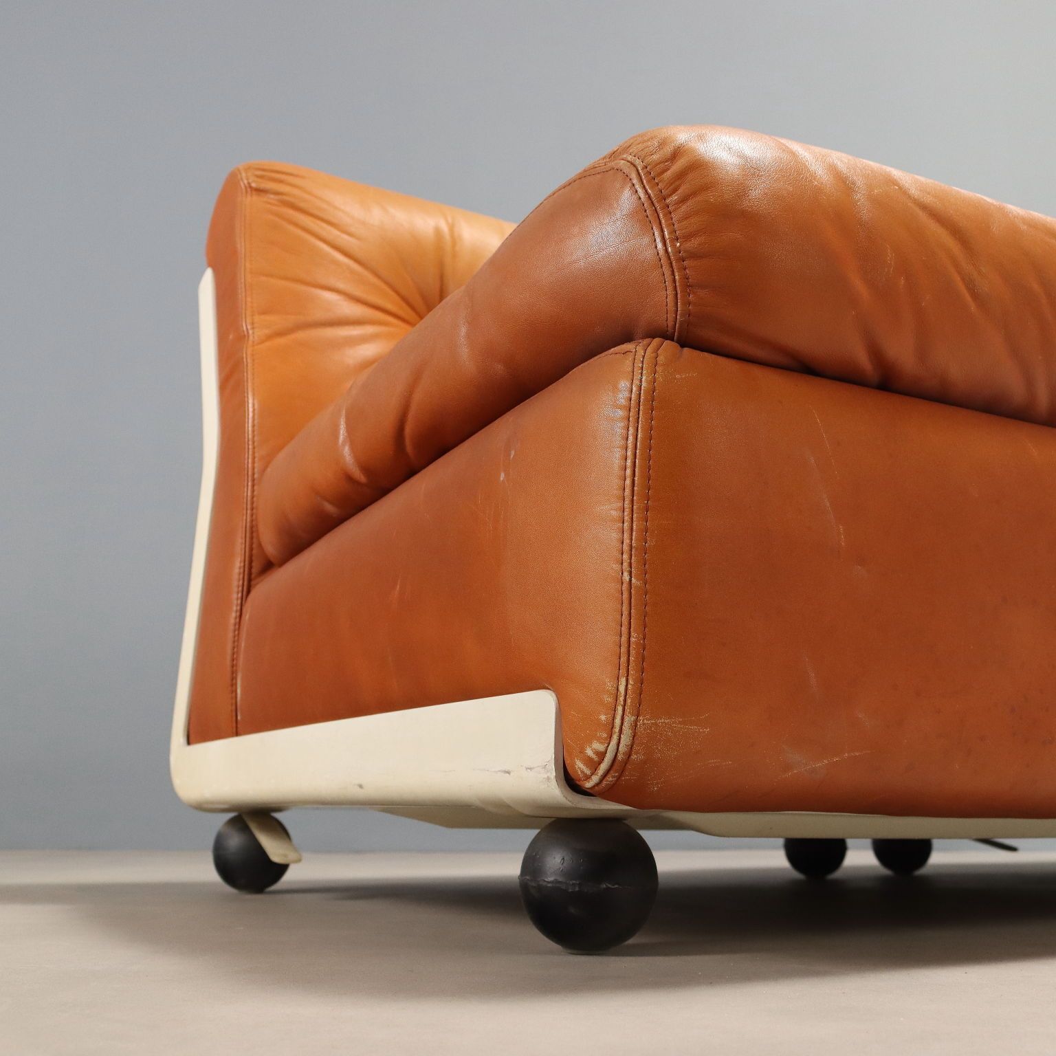 B&B Amanta Armchairs Vintage Design Mario Bellini Italy 1970s photo 2490.0