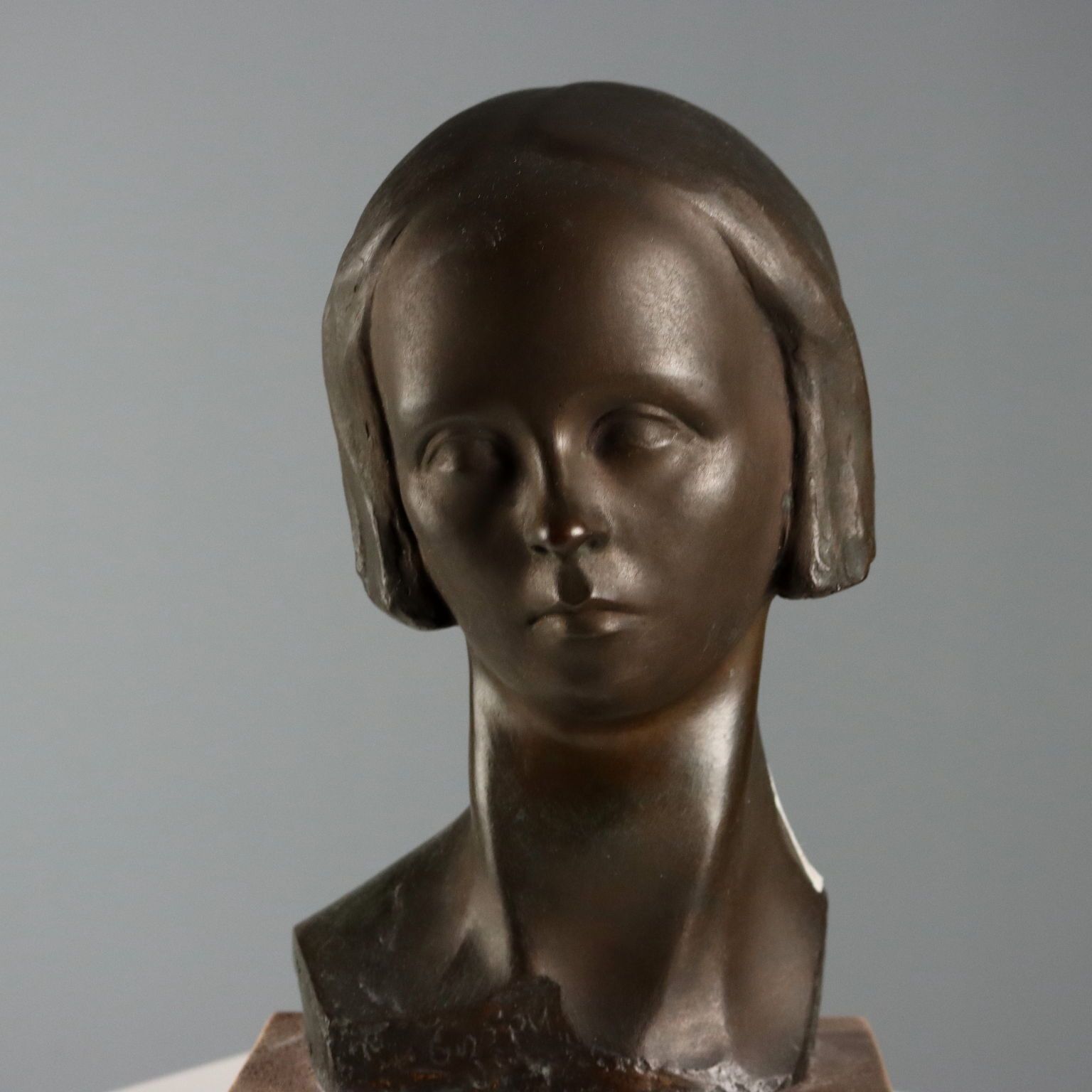 Antique Sculpture Bronze Signed Giovanni Tizzano XX Century photo for sale