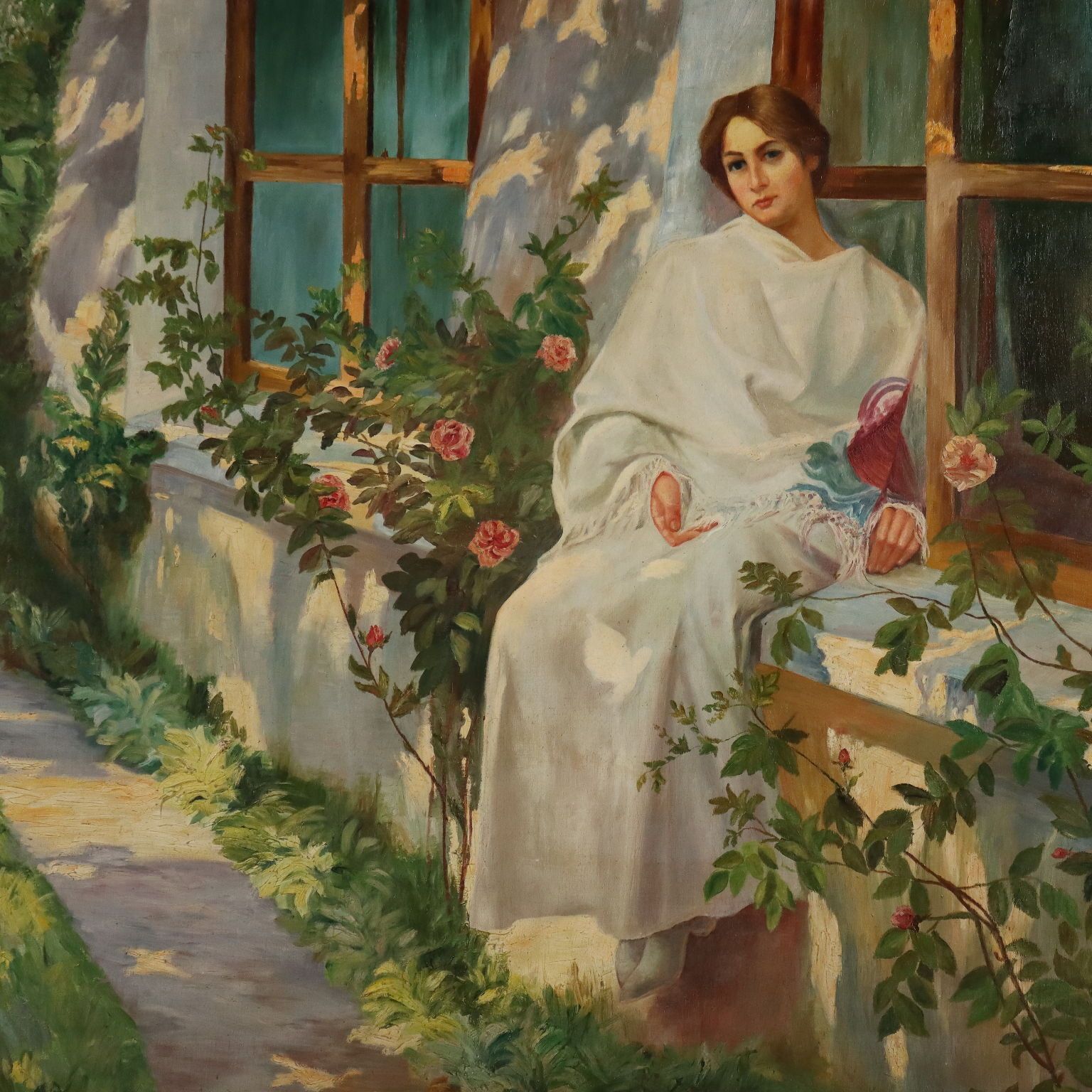 Modern Painting Copy From Giovanni Giani The Morning Of The Roses photo for sale