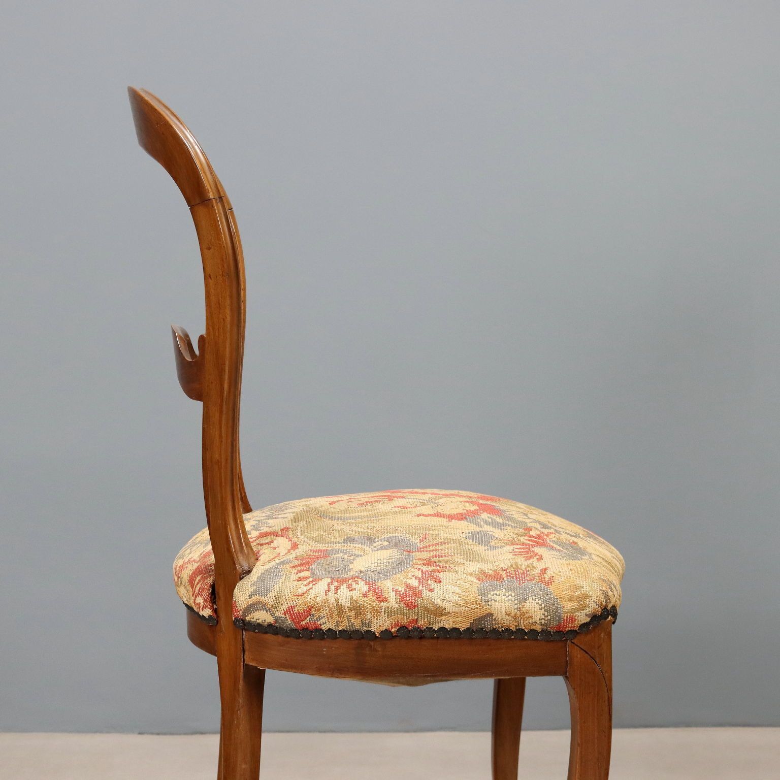 Antique Chairs Louis Philippe Walnut Italy XIX Century photo Furniture