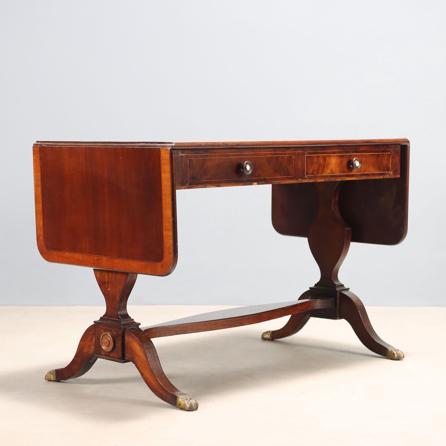 photo vinterior Antique Writing Desk Ebony Maple United Kingdom XX Century