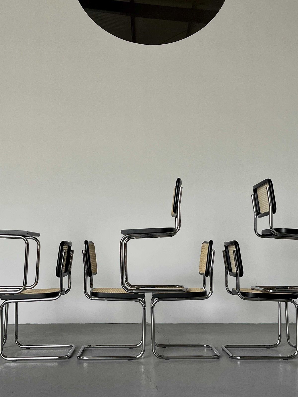 Marcel Breuer Cesca Mid Century Modern Cantilever Chair / Bauhaus Style B32 Design Chairs photo Furniture