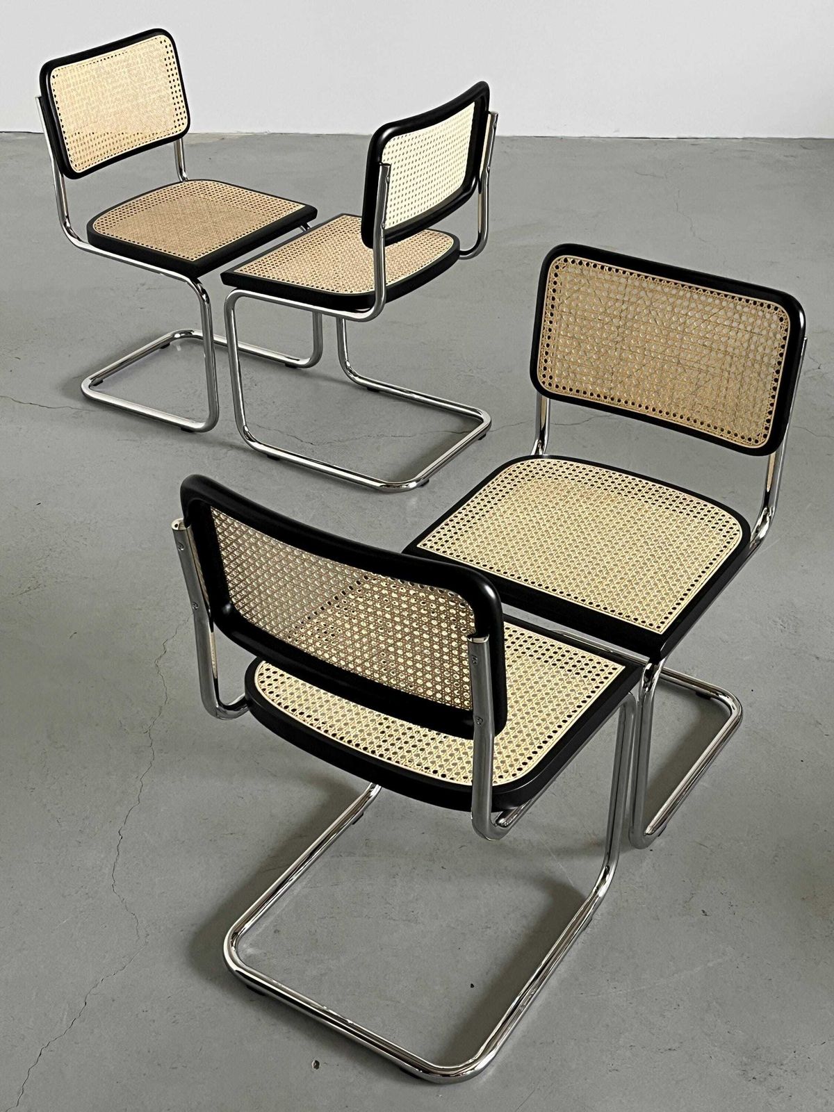 Marcel Breuer Cesca Mid Century Modern Cantilever Chair / Bauhaus Style B32 Design Chairs photo 294.0