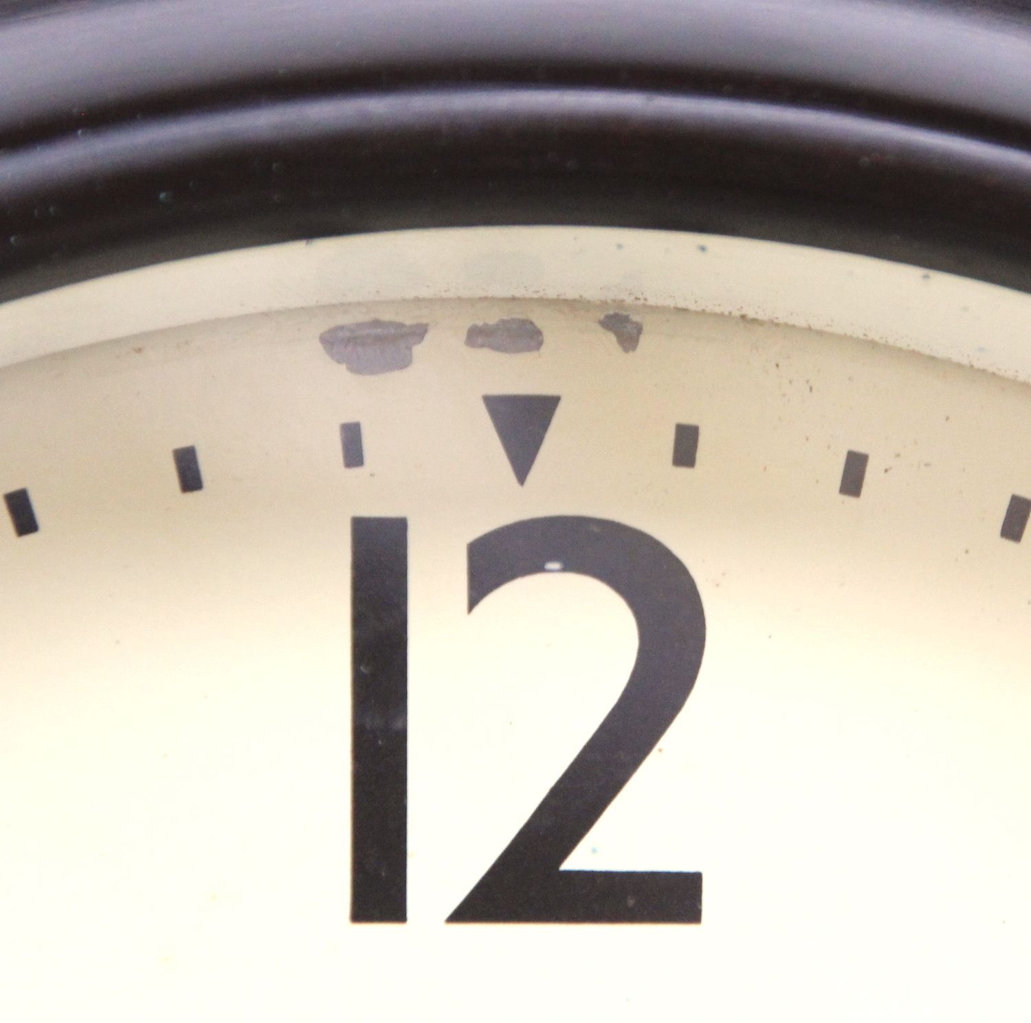 photo buy 1950s British Bakelite Vintage School / Railway Wall Clock. Fully Guaranteed. London Timepiece
