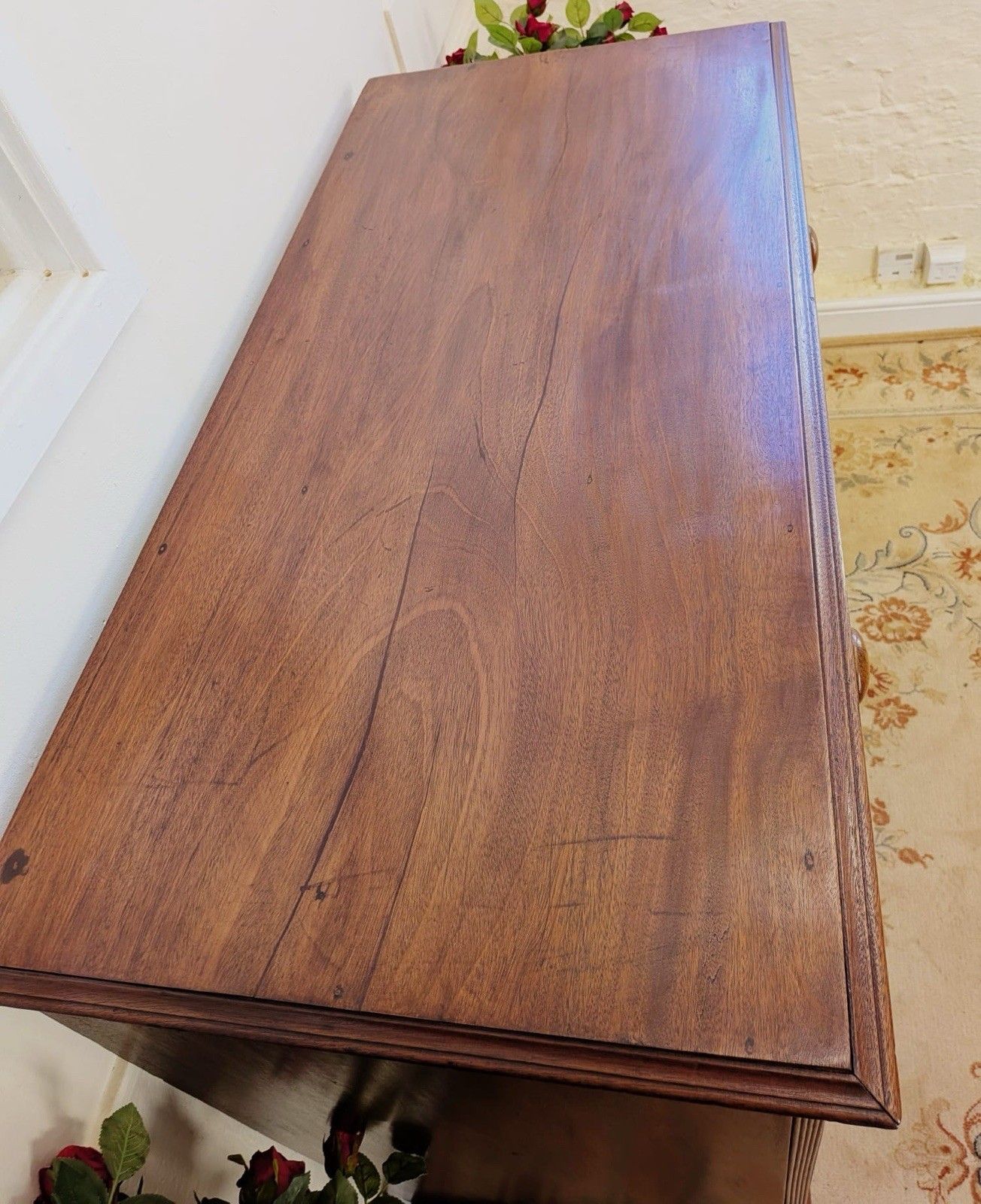 Victorian Mahogany 2 Over 3 Drawer Chest photo vinterior