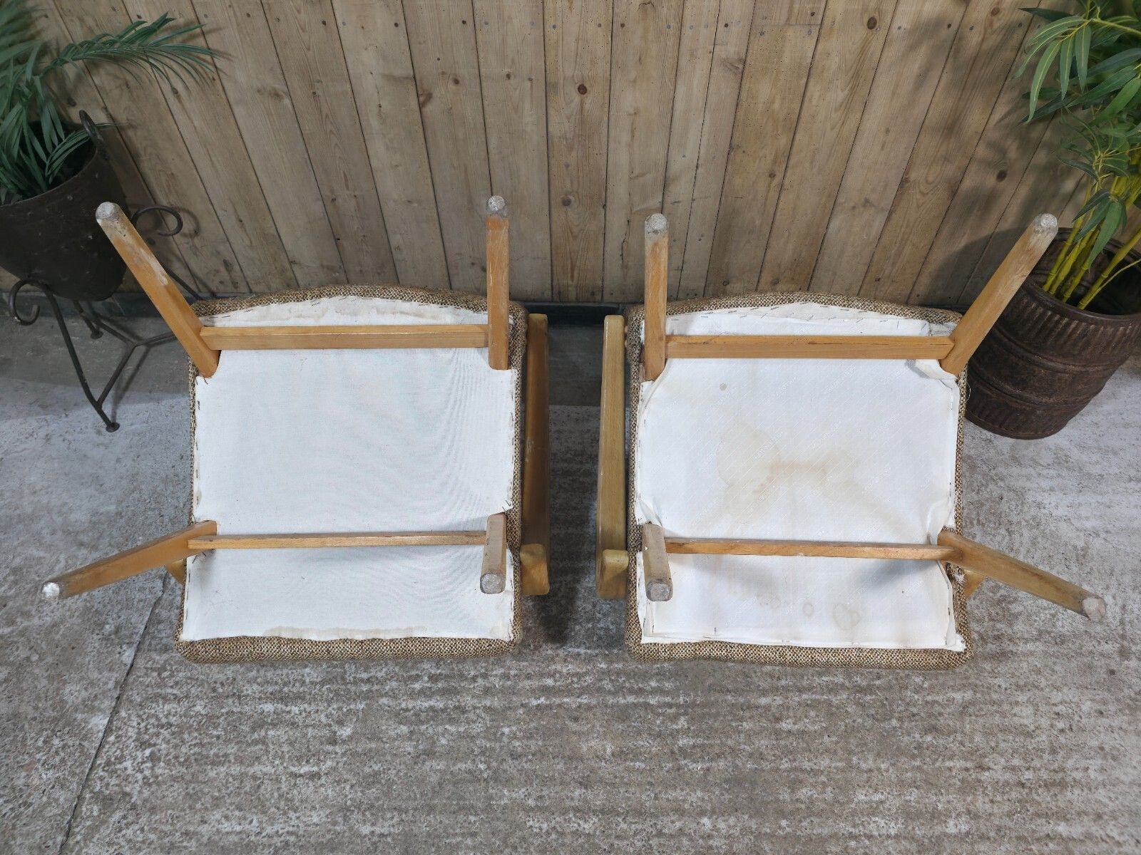 375.0 Pair Of Mid Century Jaroslav Smidek Retro Armchairs 1960s Czechoslovakian Design photo