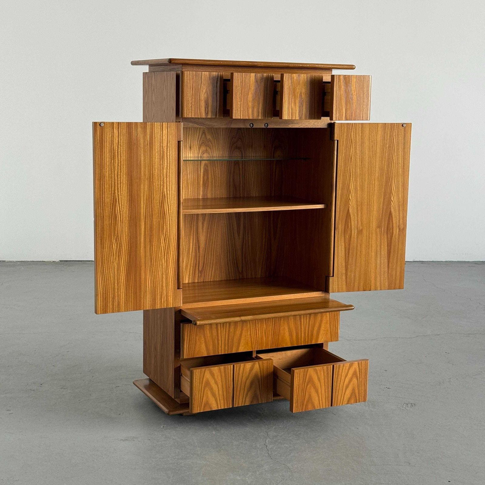 Italian Cabinet ‘Il Cerniera’ By Silvana Arcelli Montanari For Tonelli, 1970s photo furniture
