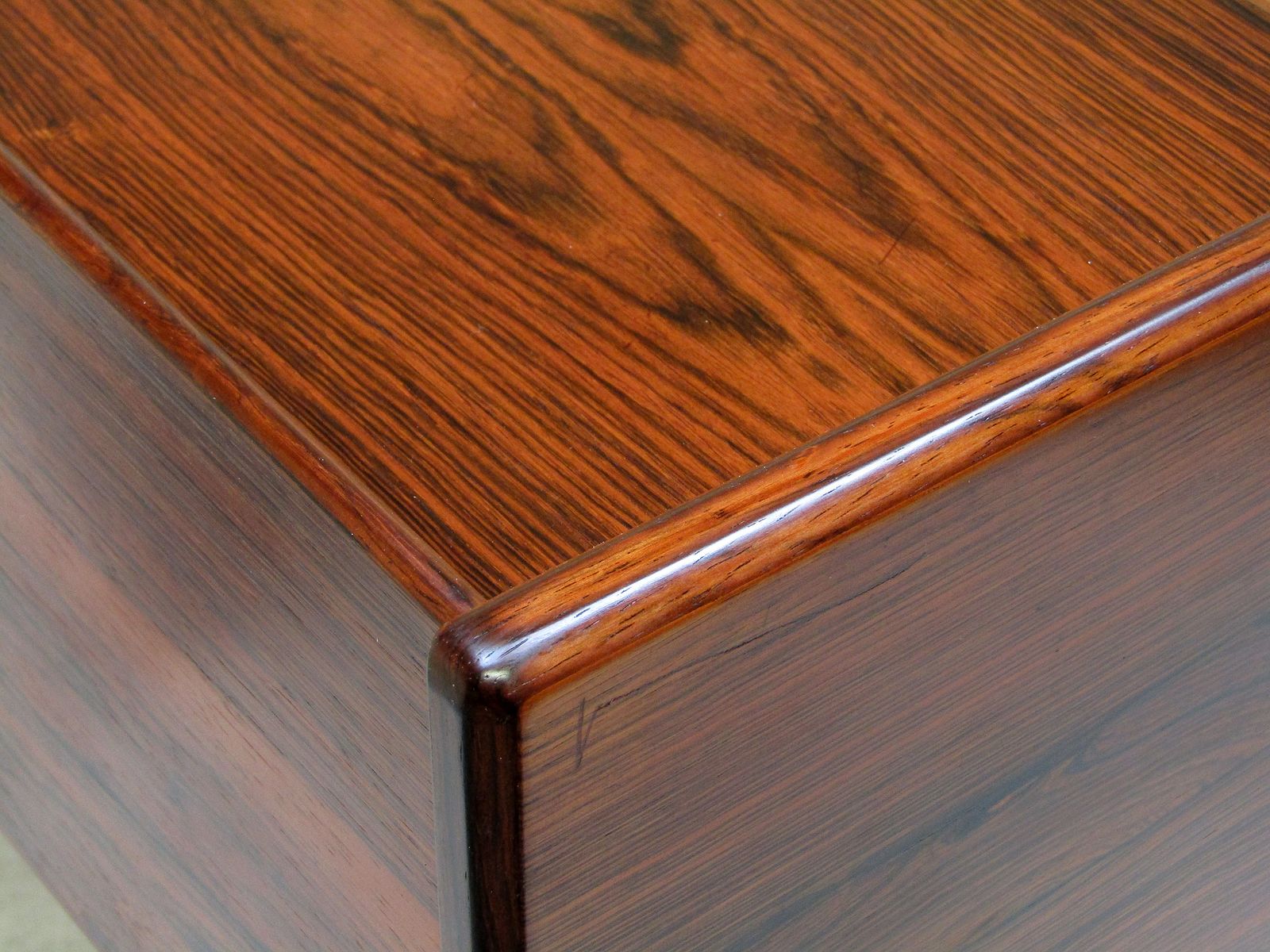 1960s Danish Model 65 Desk / Vanity Dresser In Rosewood By Arne Wahl Iversen photo vintage