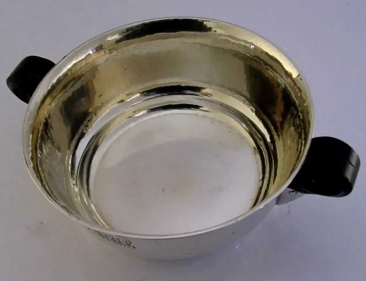 Coupe d'époque en argent massif, Allemagne, vers 1910 - 150 g photo vinterior