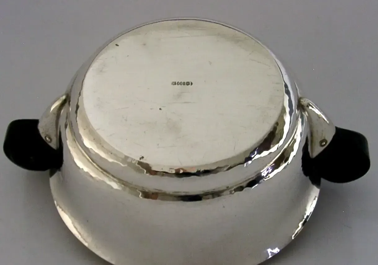Coupe d'époque en argent massif, Allemagne, vers 1910 - 150 g photo vintage