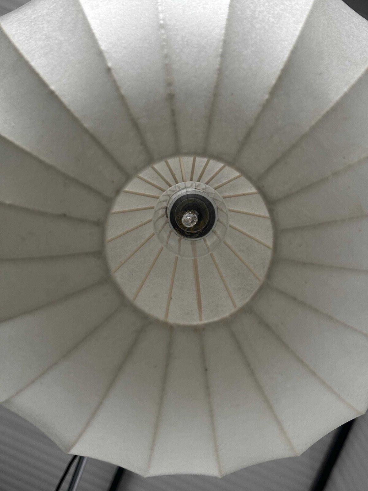 Mid Century Cocoon Pendant Lamp In Style Of Achille Castiglioni, 1960s photo 615.0