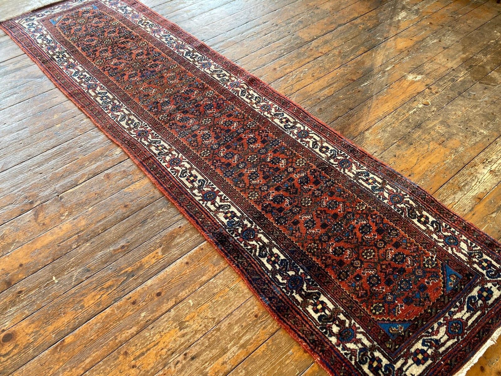 Vintage Hamadan Runner 2.83m X 0.76m photo 1200.0