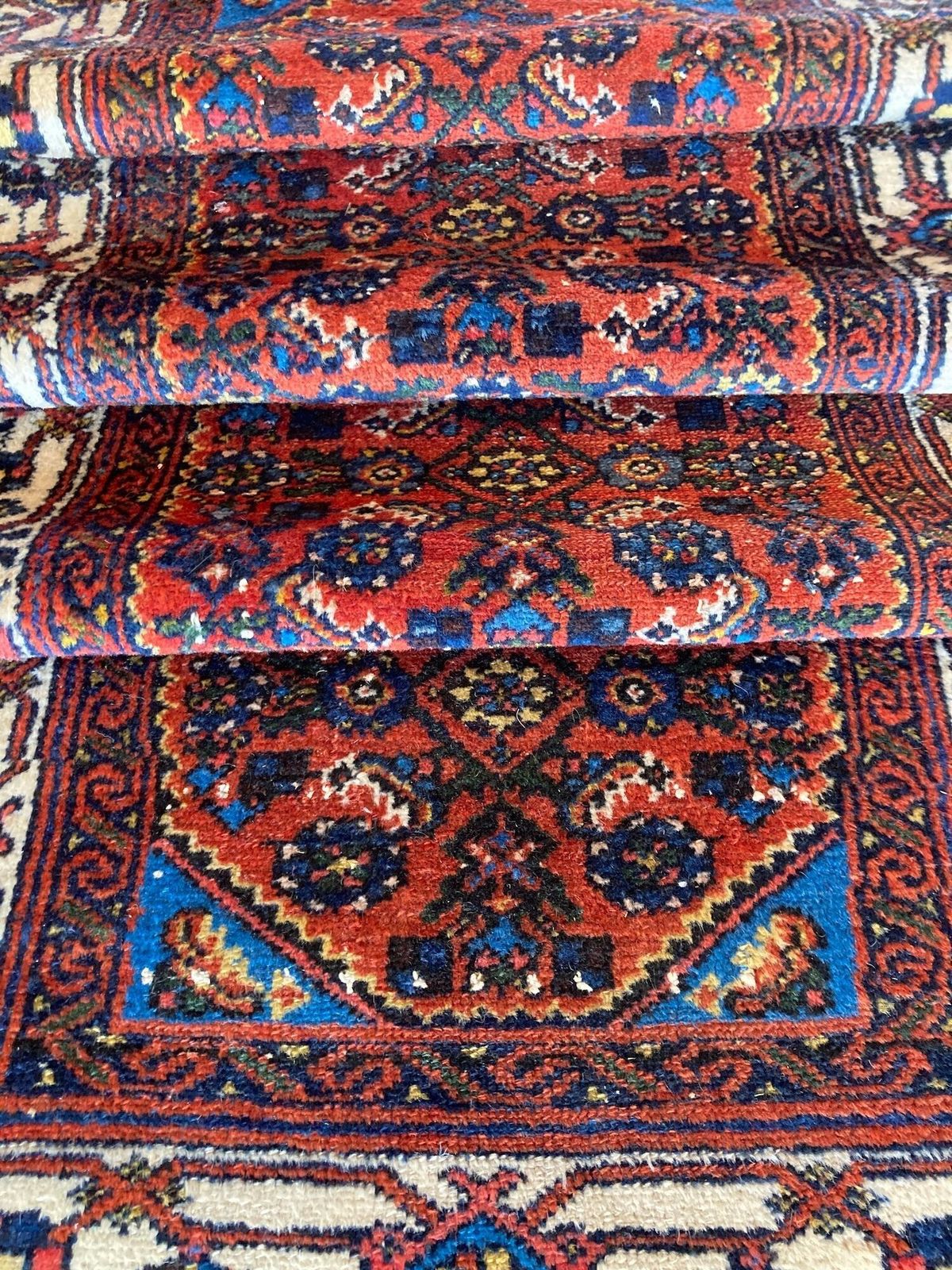 photo buy Vintage Hamadan Runner 2.83m X 0.76m