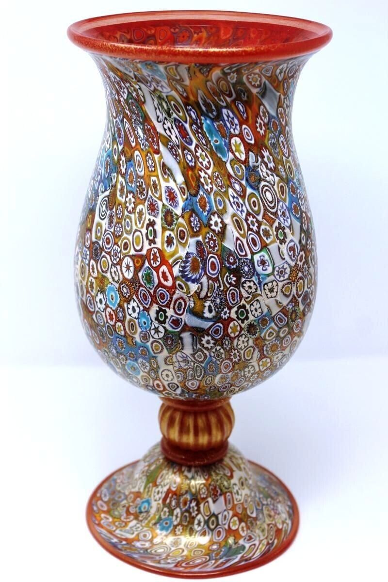 Gambaro & Poggi   Murrine Murano Vase By Gambaro photo Home Decor