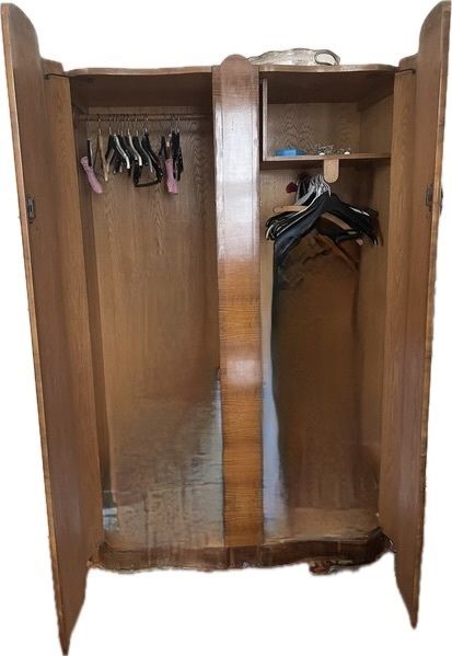 1950's Walnut Wardrobe photo furniture