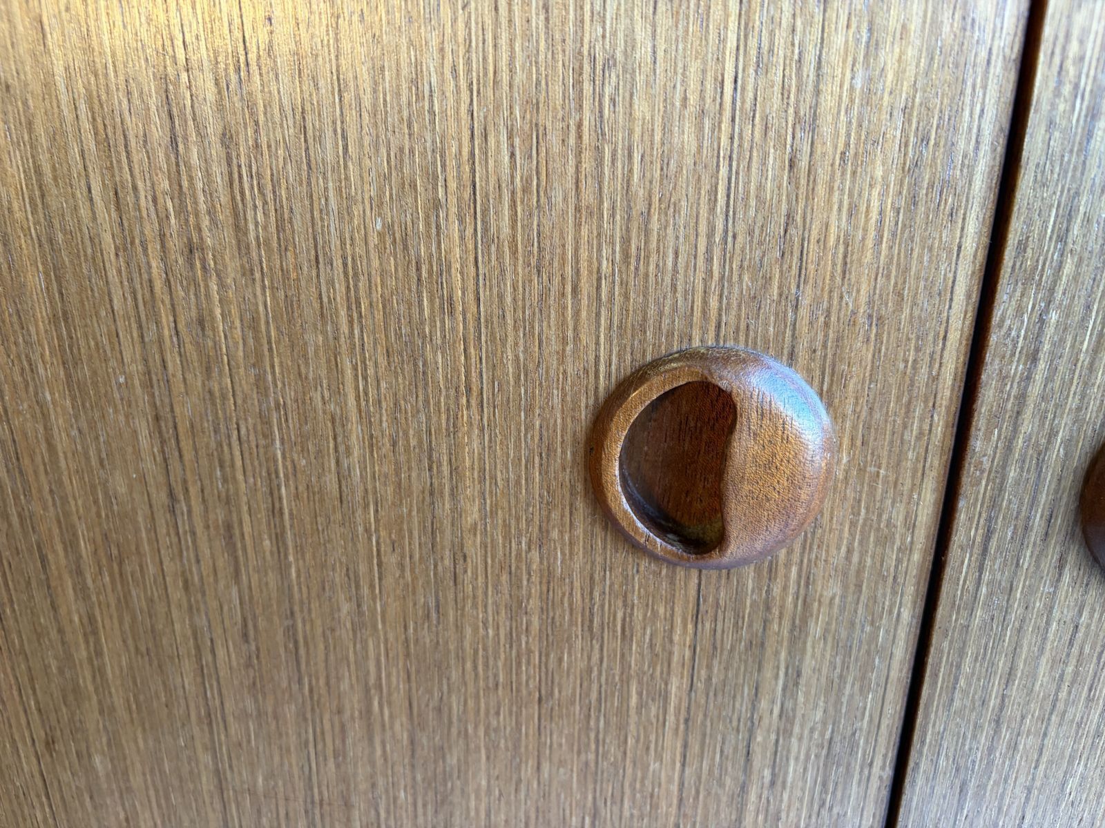 Restored Vintage Schreiber Mid Century Tallboy / Linen Press – Teak Veneer Storage photo for sale
