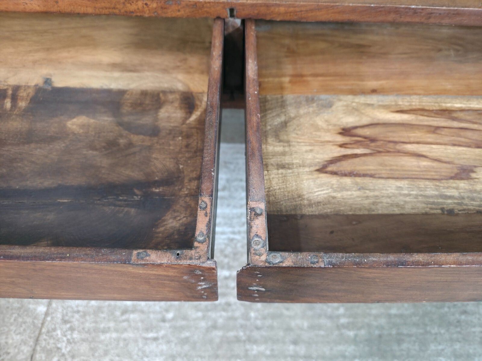Vintage Antique Colonial Indian Hardwood Wooden Dining Table Kitchen Island photo 365.0