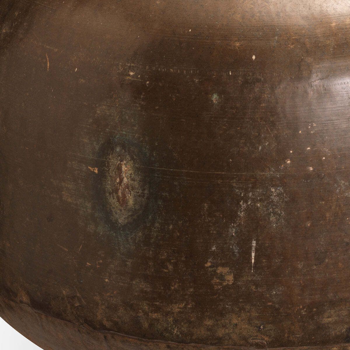 Vintage Brass Matka Water Pot, Mid 20th Century photo Home Decor