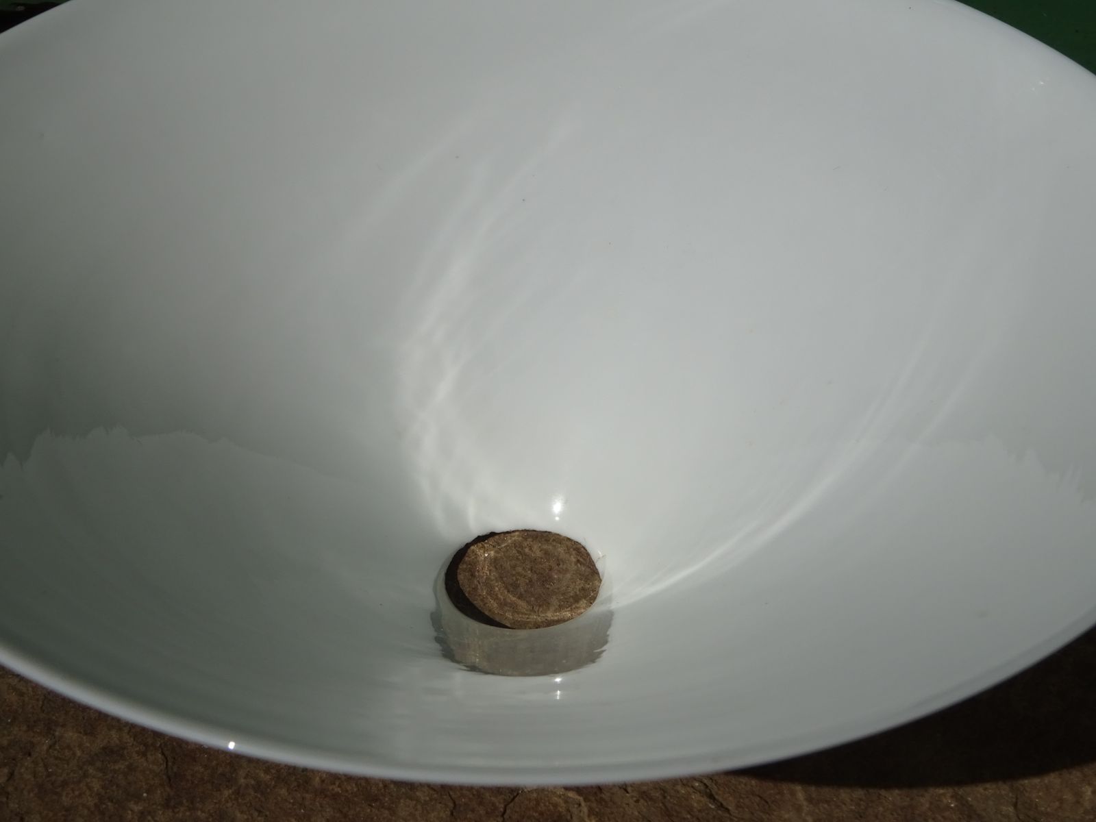 Lighting Reclaimed Milk Glass Coolie Light Shade 9" photo