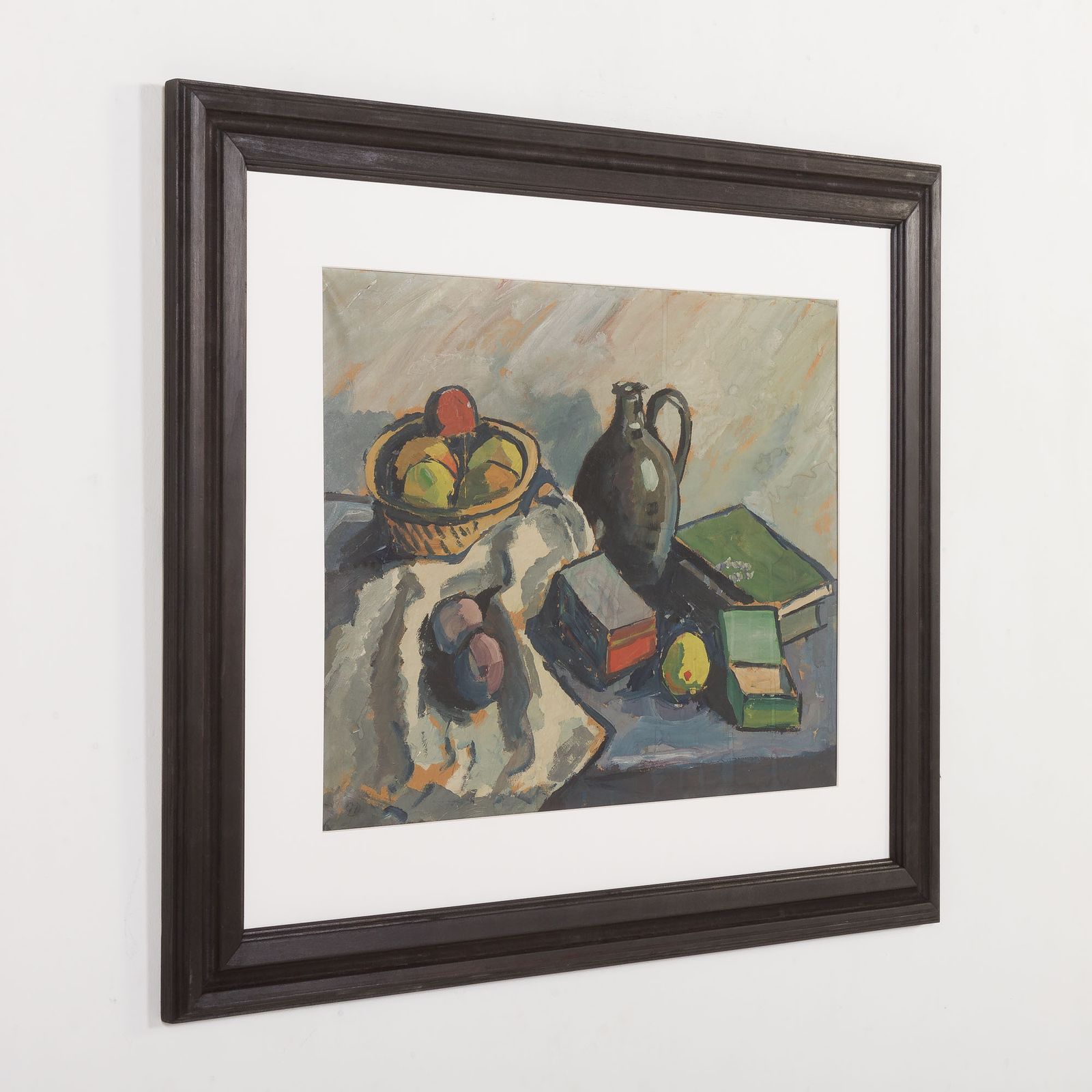 Vintage Still Life Painting, End Of 20th Century photo furniture