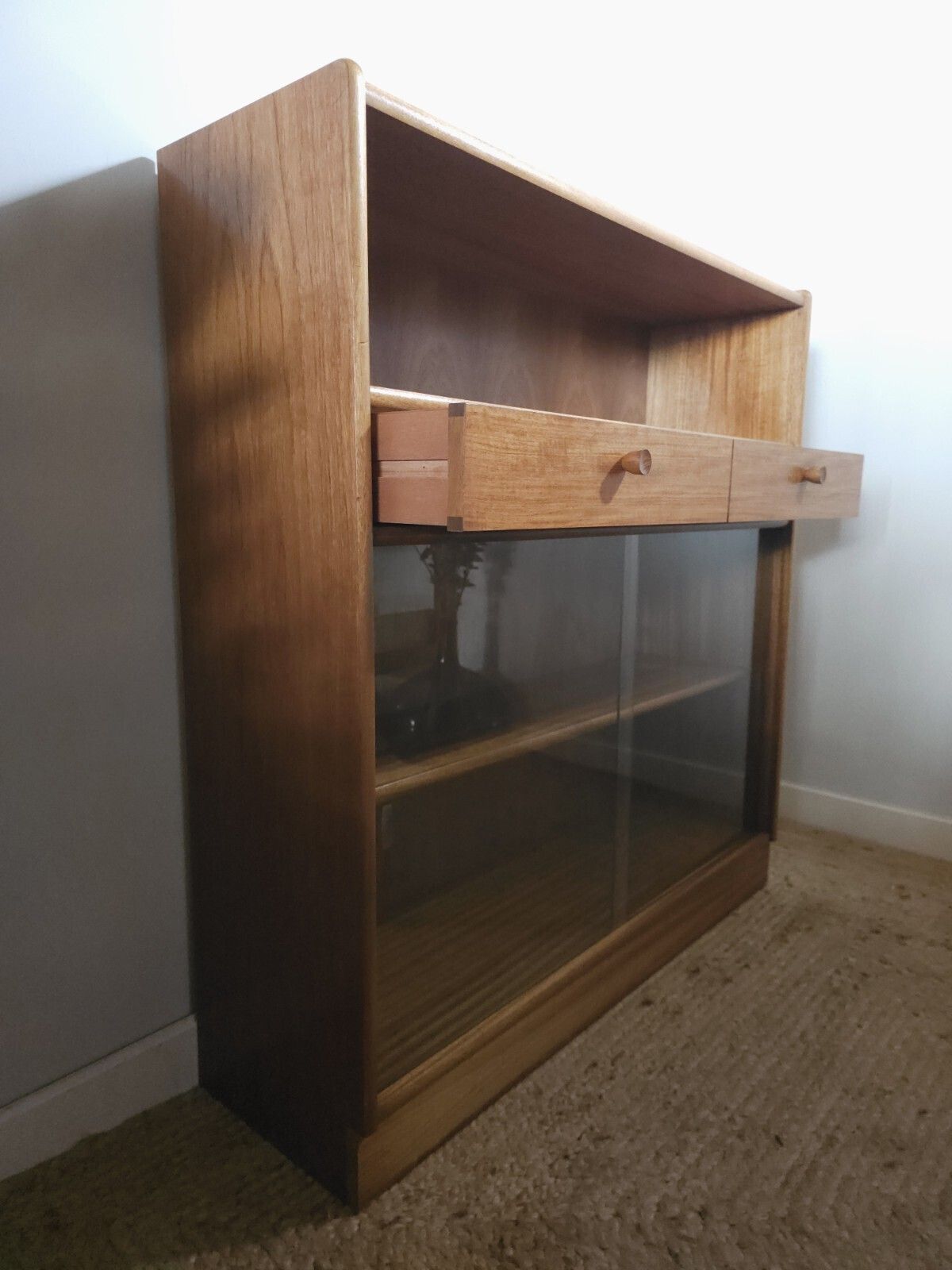 Nathan Book Shelves Teak Vintage Mid Century Display Unit Retro Delivery photo 165.0