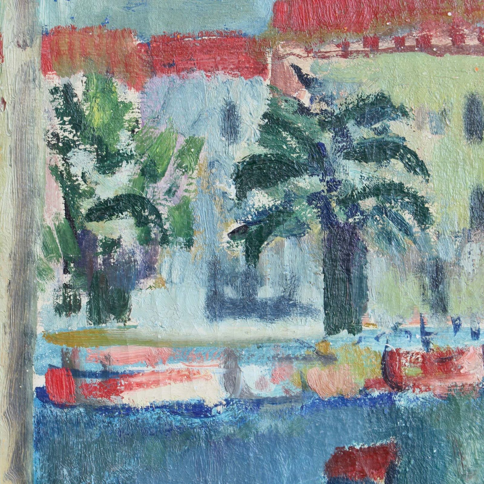 'Jeaune Femme Au Port De Sanary', French School (1956) photo vinterior