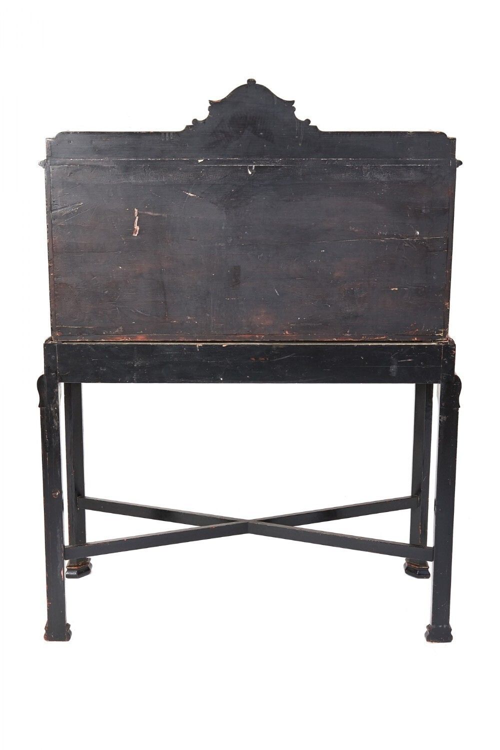 Fine Chinoiserie Decorated Fitted 8 Drawer Cabinet On Stand photo vinterior