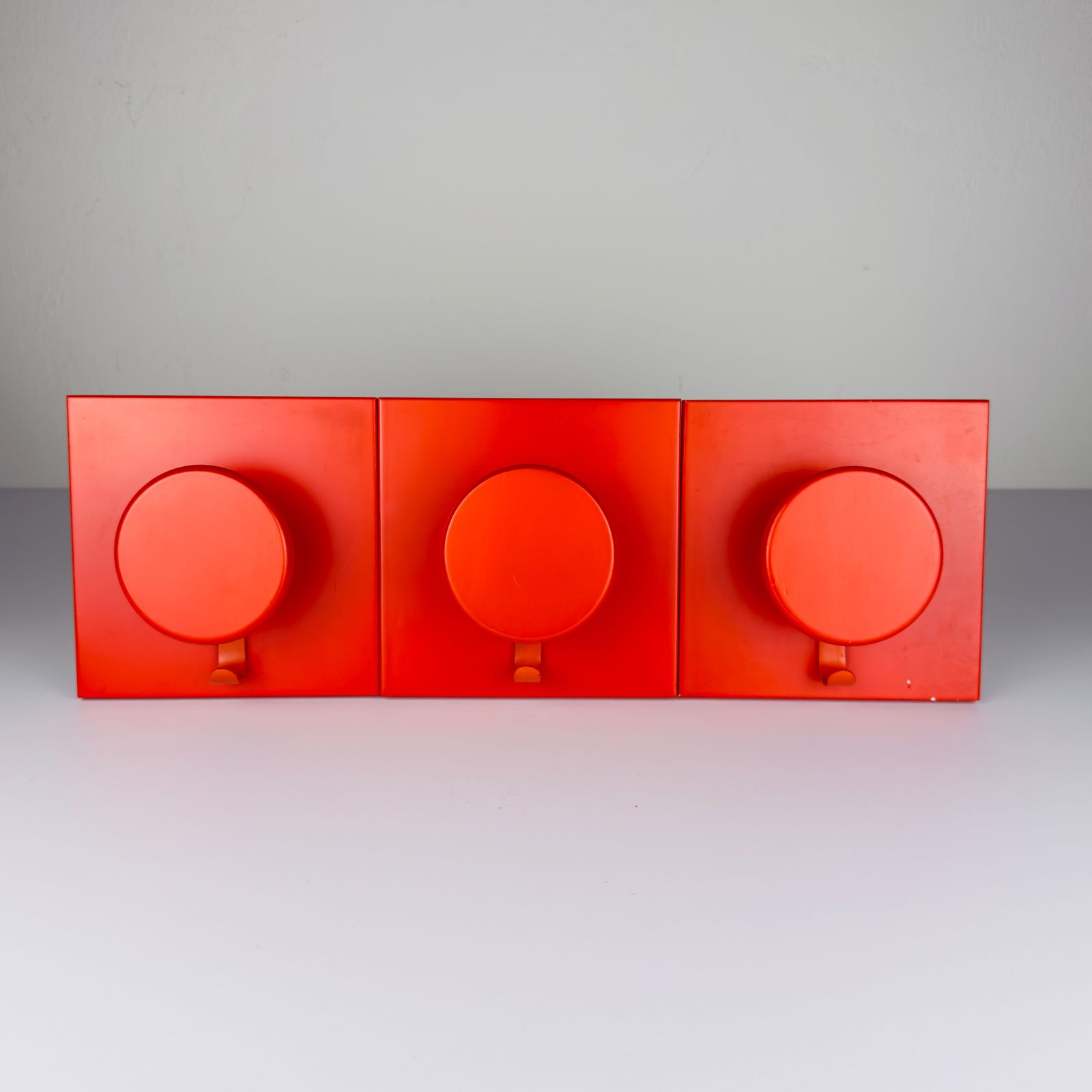 photo buy Mid Century Wall Hangers Space Age, Italy, 1980s, Set Of 3