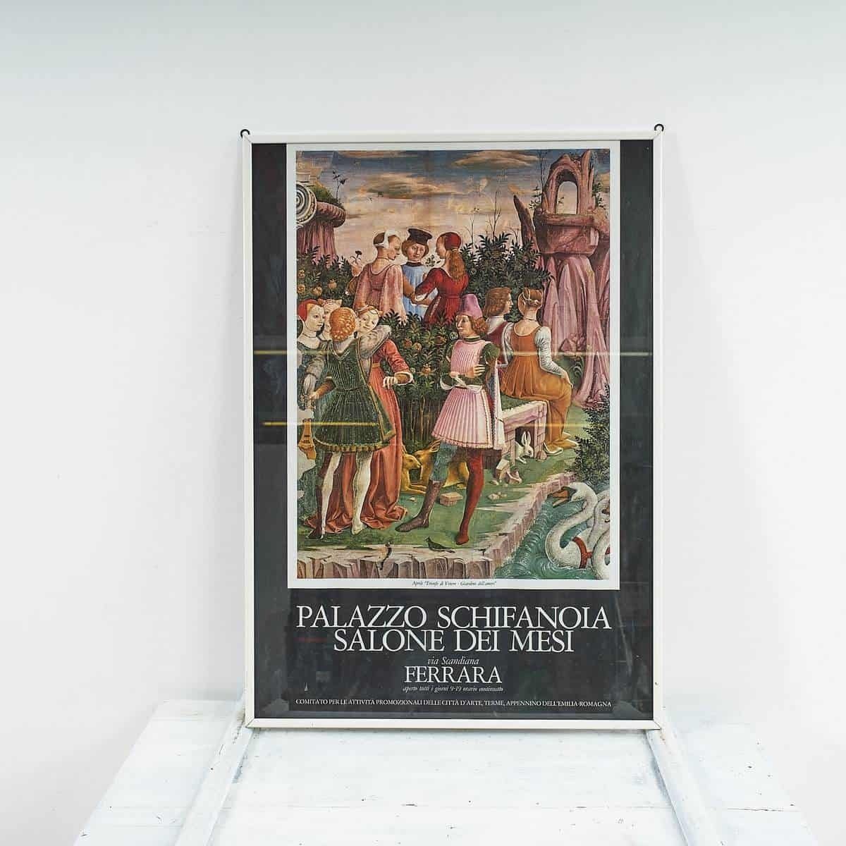 Poster Van De Zaal Der Maanden In Palazzo Schifanoia, Jaren 1980