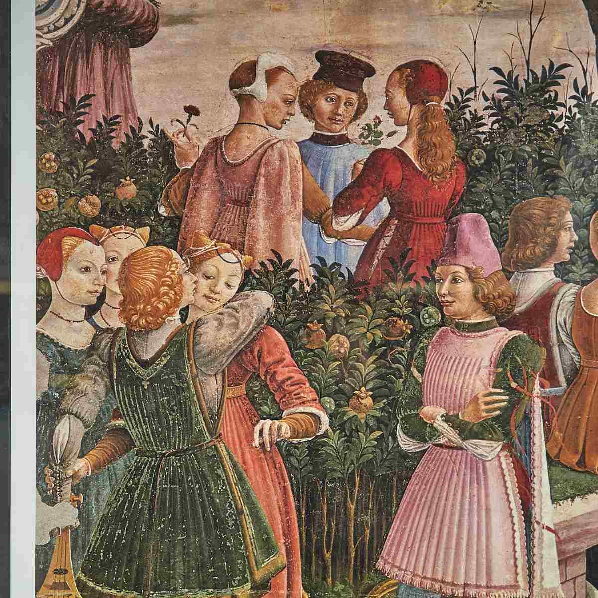 Poster Van De Zaal Der Maanden In Palazzo Schifanoia, Jaren 1980 photo furniture