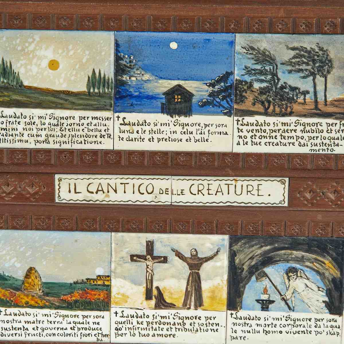 Painting "The Canticle Of The Creatures" photo furniture