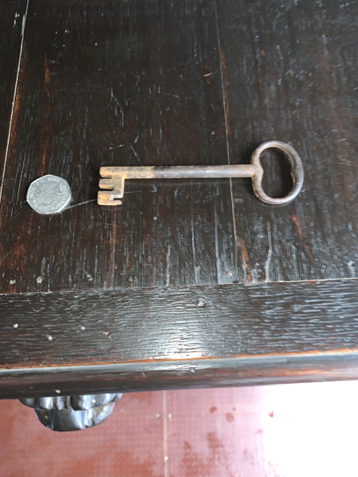 Antique 17th Century Court Cupboard Anno 1609 photo Furniture