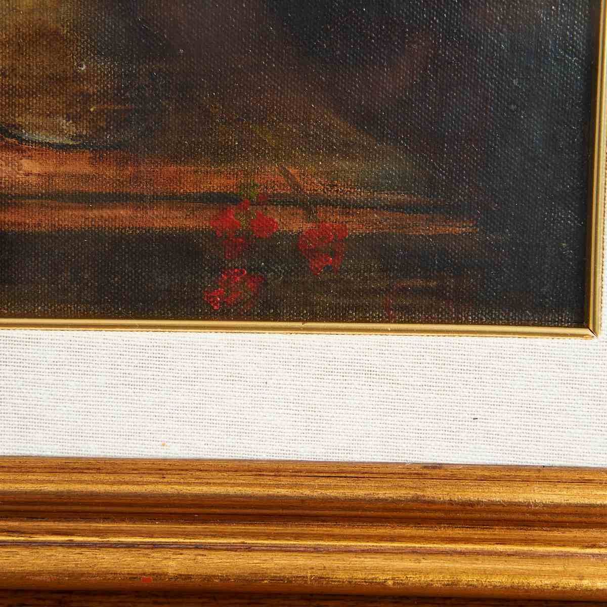 Work Attributed To Elisabetta Marchioni, Vase Of Flowers Oil On Canvas photo for sale