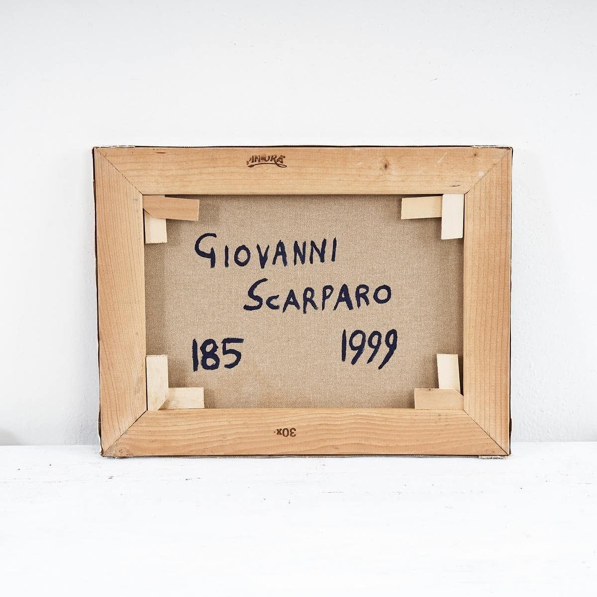 Olieverf Op Doek – Toscaans Landschap Door Giovanni Scarparo photo furniture