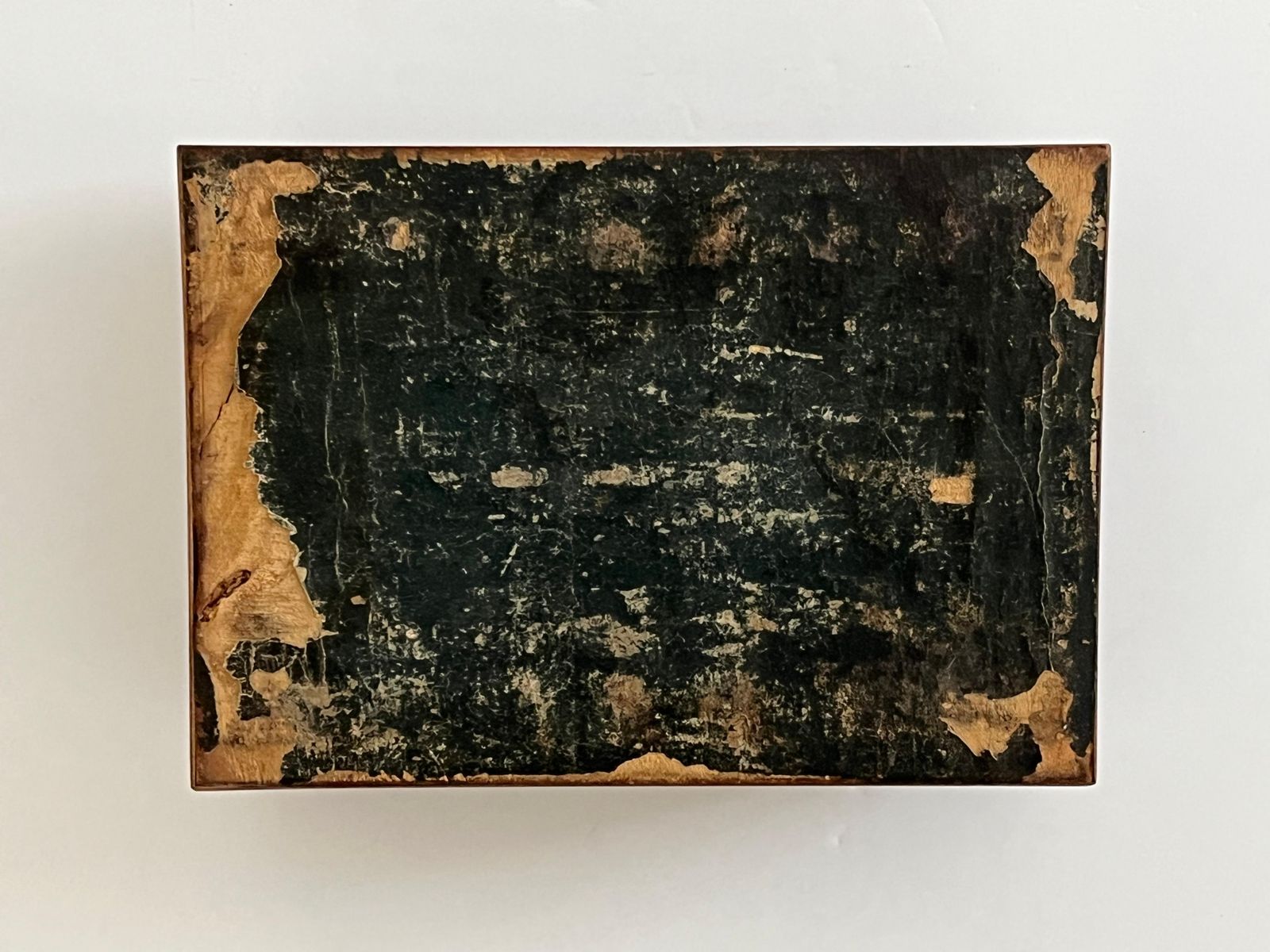 Home Decor Fine Document Box Of Walnut Inlaid And Banded With Satinwood, Mid 19thc Ca 1840 photo