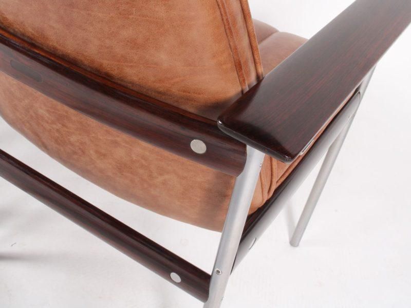 Superb Set Of Newly Restored Midcentury Norwegian Armchairs By Dokka Møbler photo buy