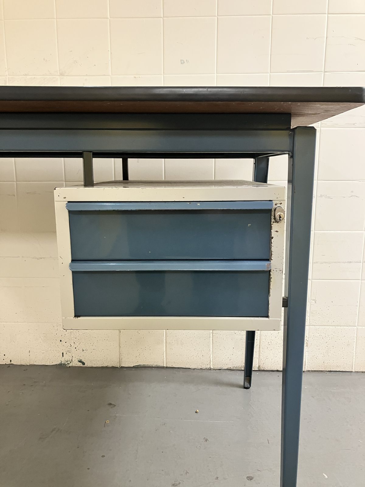 Industrial Metal Desk By Marko (Netherlands, 1960s) photo for sale