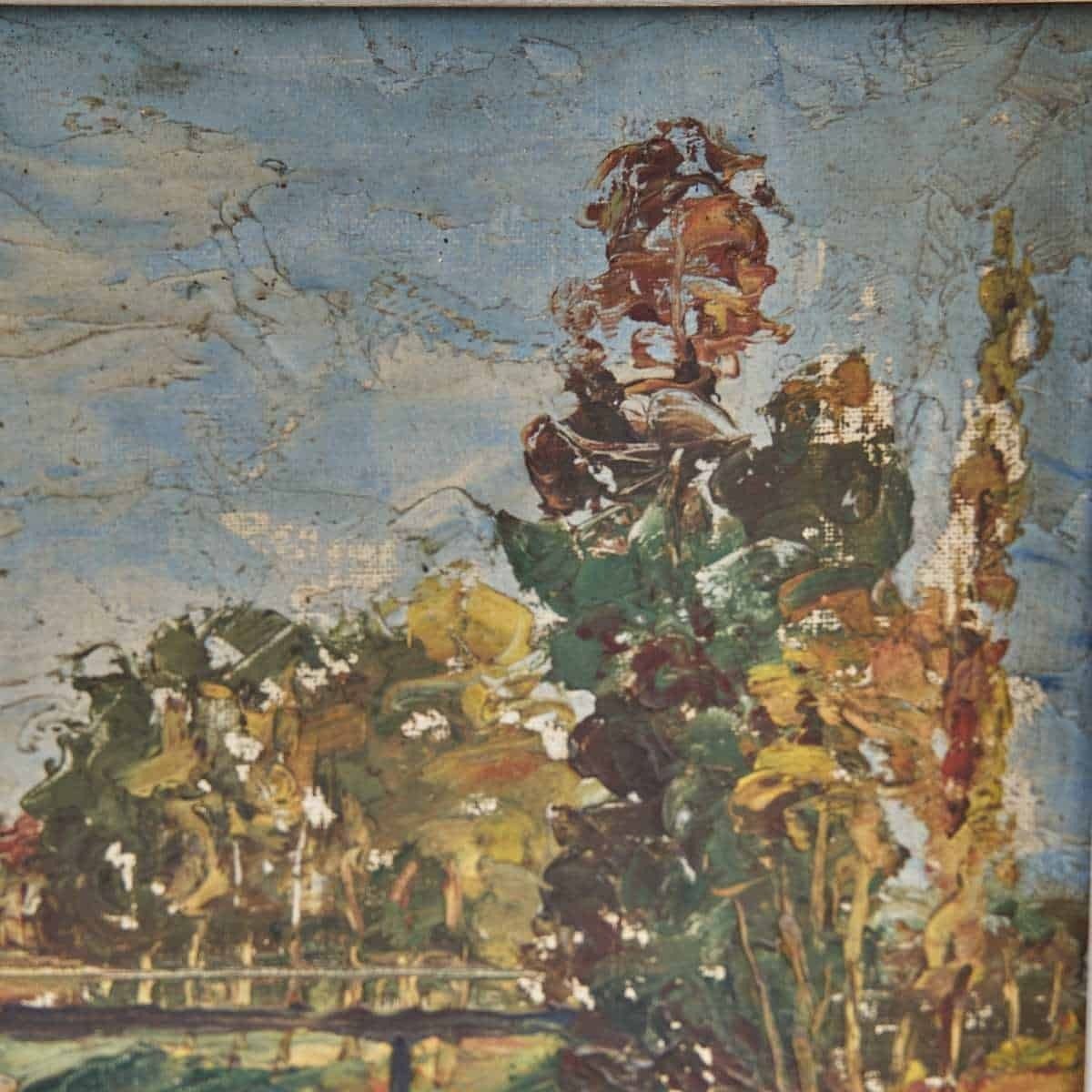 Exclusive Vintage Oil Painting, Landscape Painting, 1950s – 1960s photo for sale