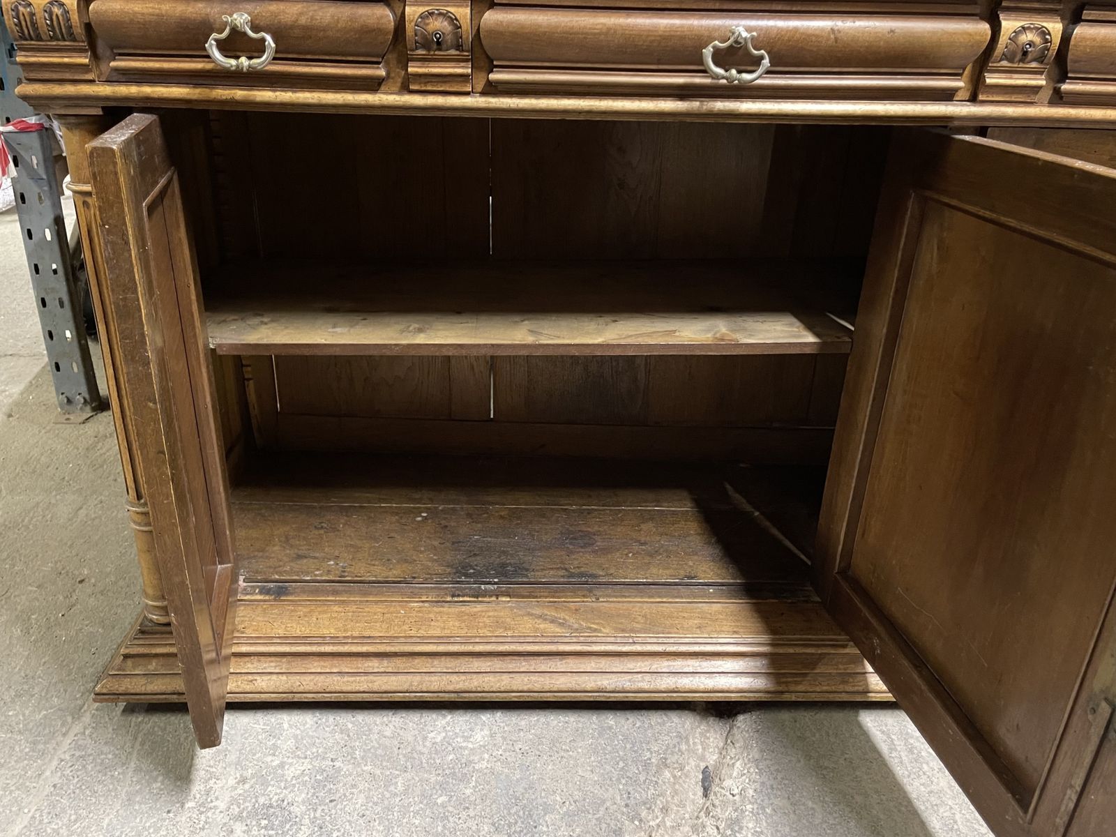 photo for sale Stunning Large / Tall Antique Cabinet From French Chateau