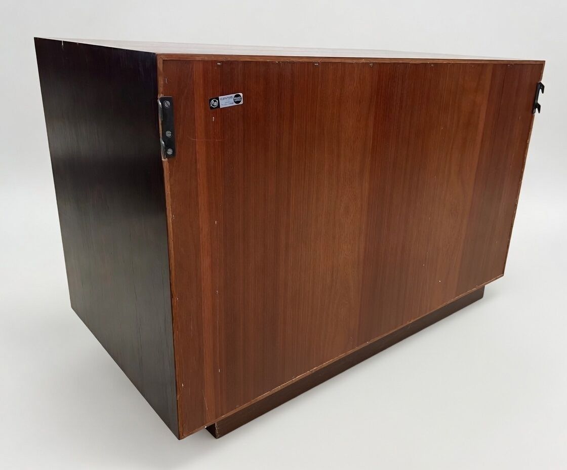 photo furniture Rosewood Tambour Cabinet By Kai Kristiansen For Feldballes
