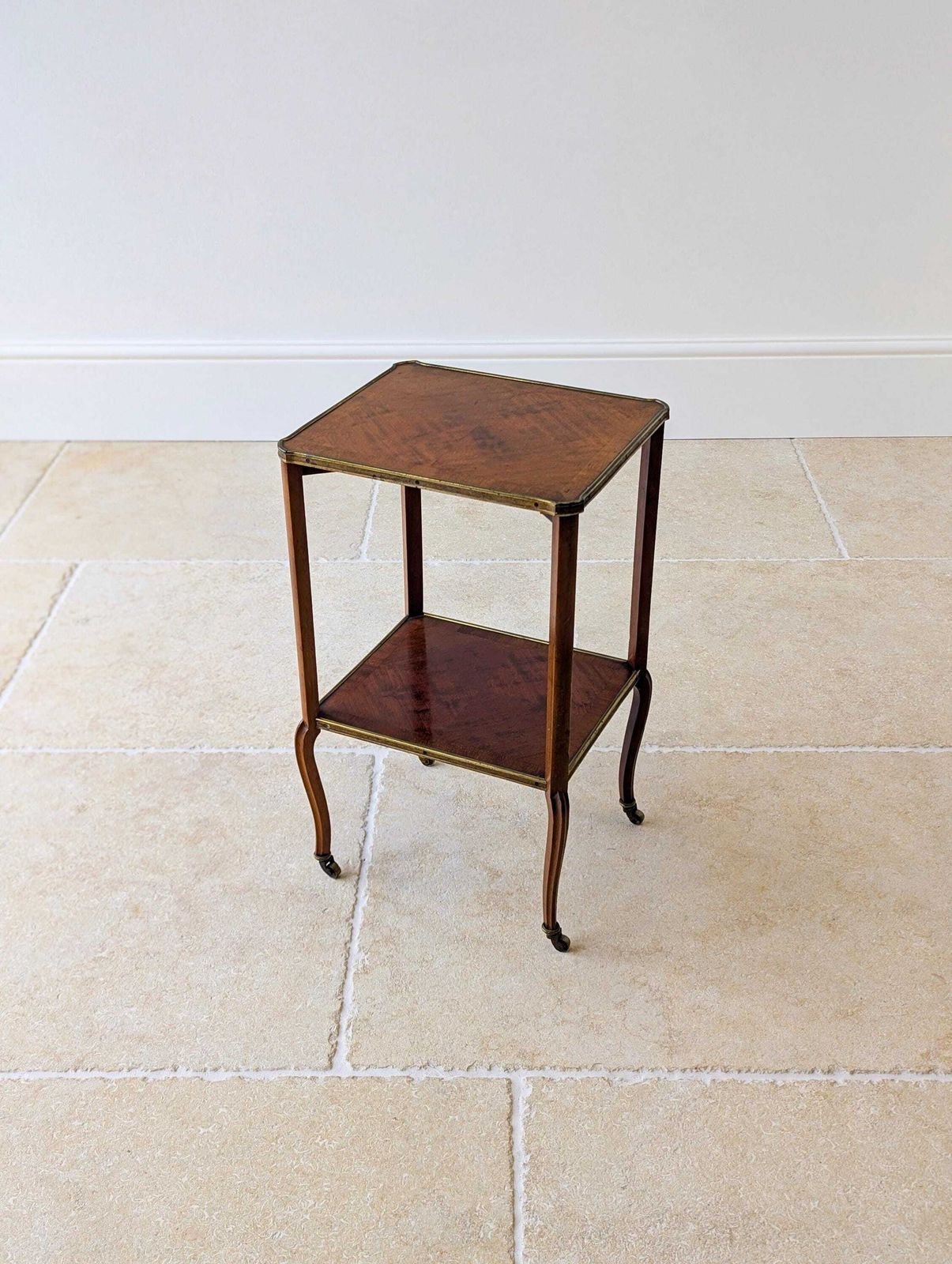 Antique Victorian Mahogany Two Tier Occasional Table By W. Turner Lord & Co C.1880 photo vintage