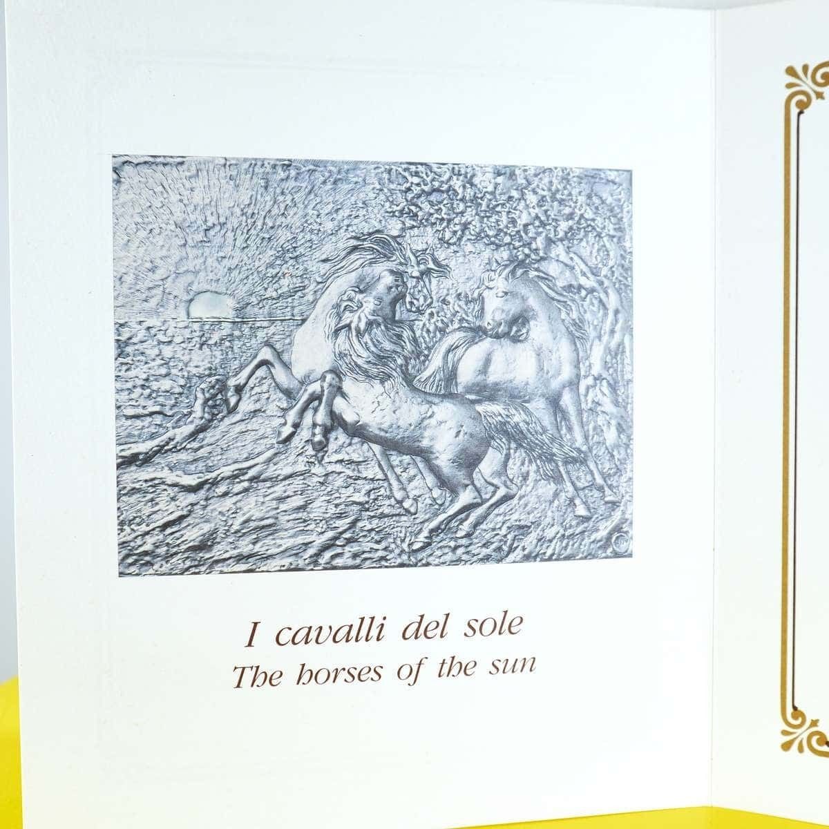 photo furniture Elegant Silver Bas Relief By Aligi Sassu (200 Grams Of 925 Silver)
