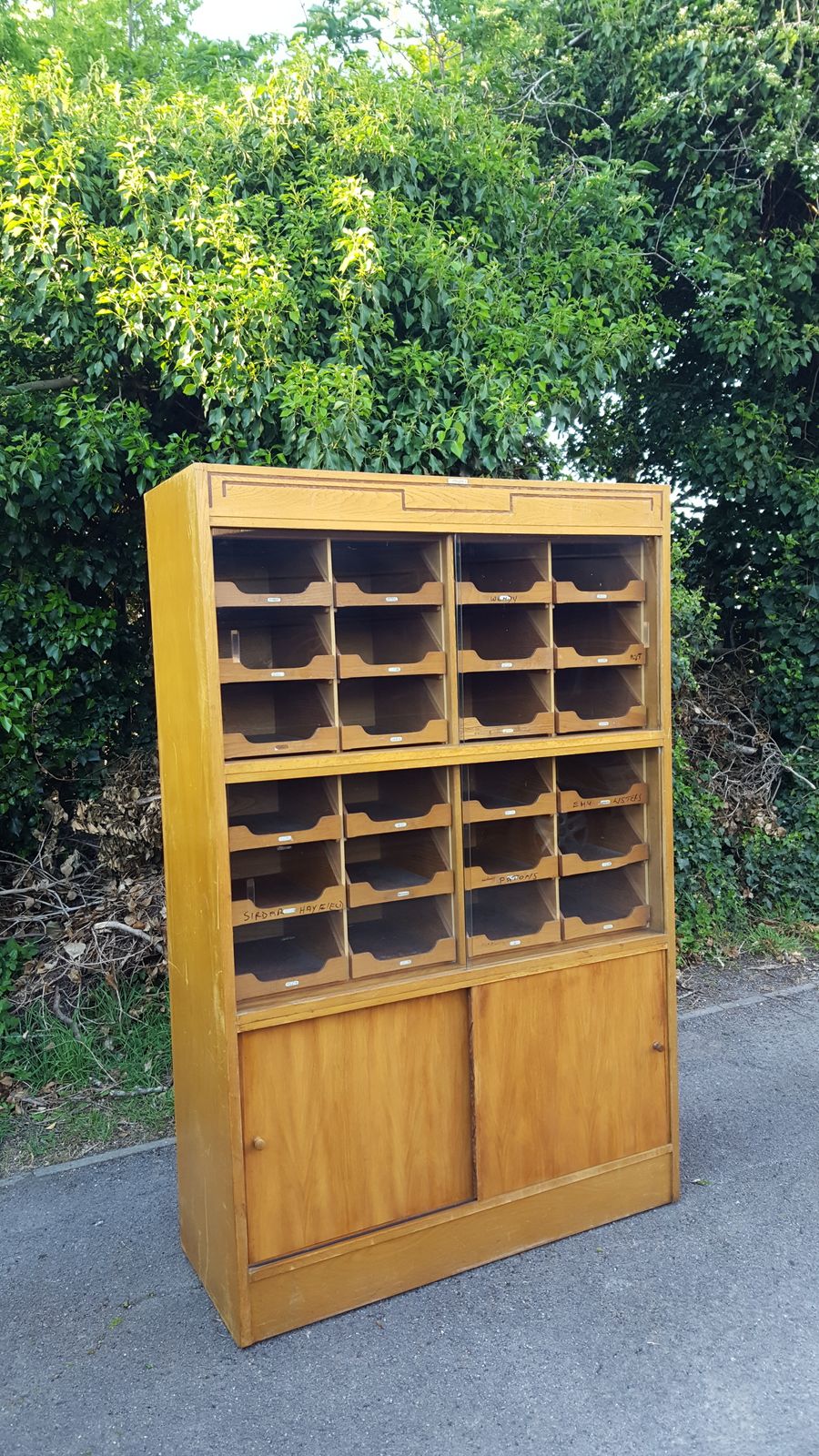 Dudley & Co Ltd Of London 24 Drawer Haberdashery Cabinet photo furniture