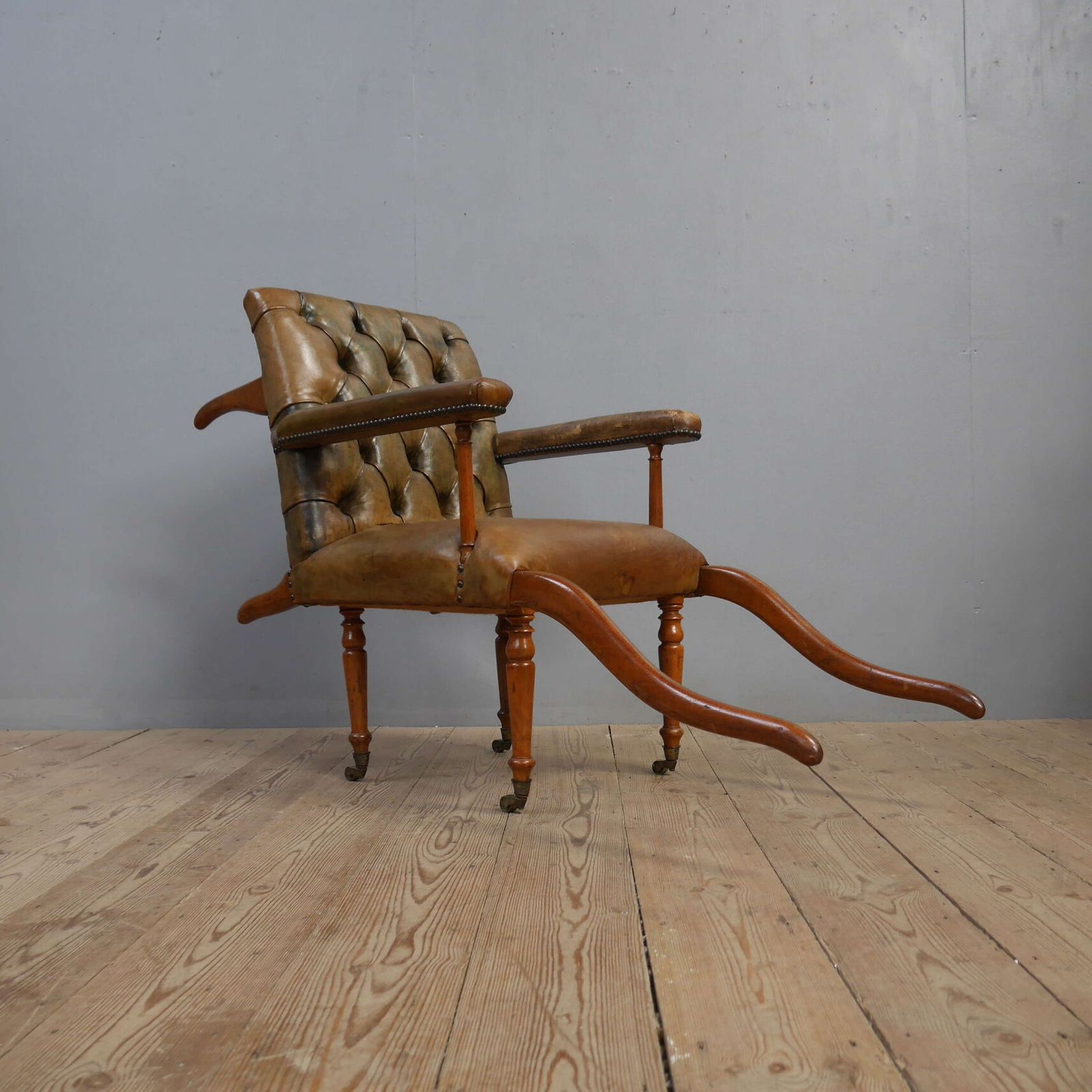 Leather Sedan Chair By J Ward Of Leicester Square