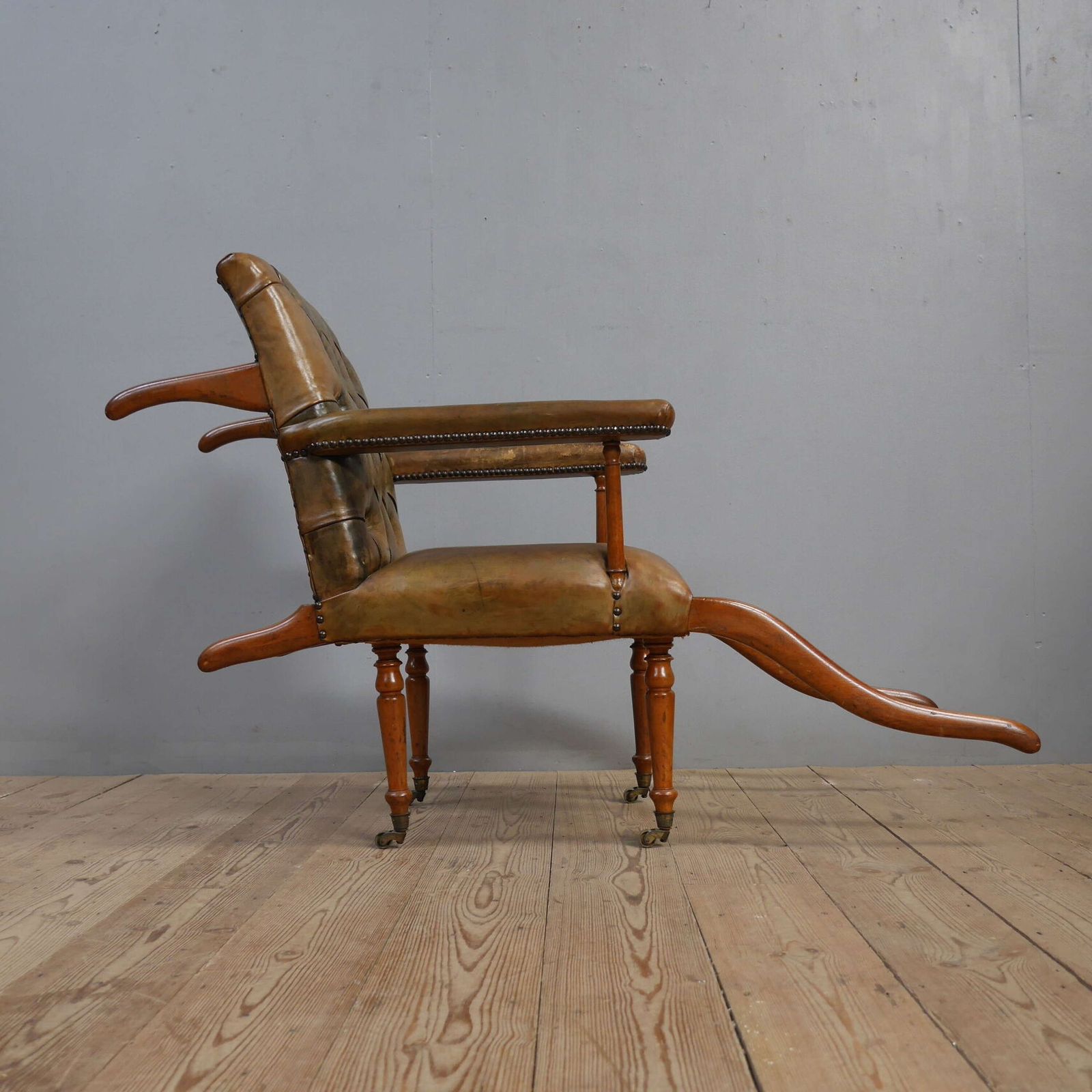 Leather Sedan Chair By J Ward Of Leicester Square photo vinterior