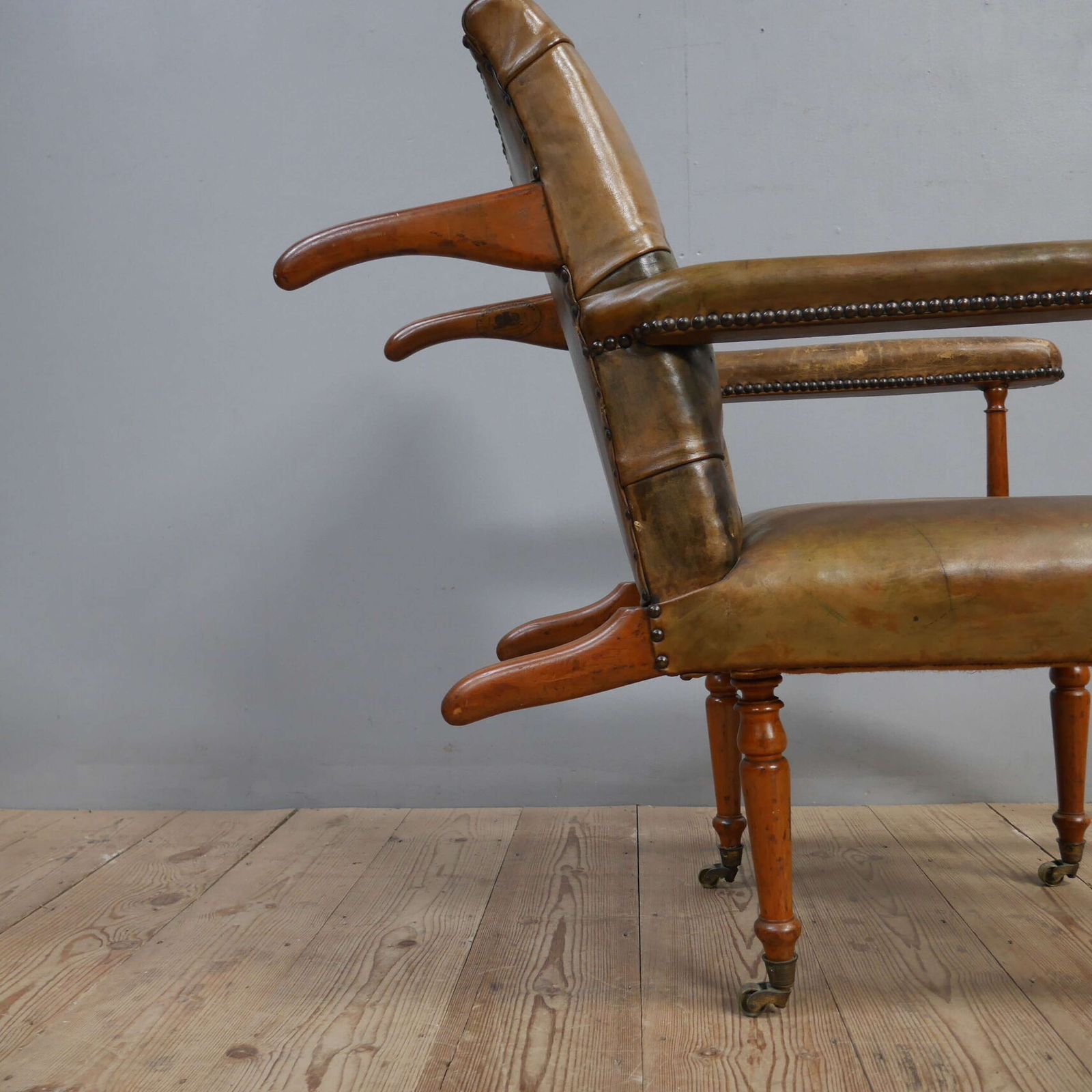 photo furniture Leather Sedan Chair By J Ward Of Leicester Square