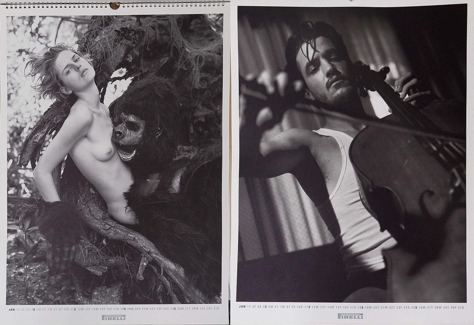 photo for sale Pirelli Calendar 1998 "Women That Men Live For" By Bruce Weber.