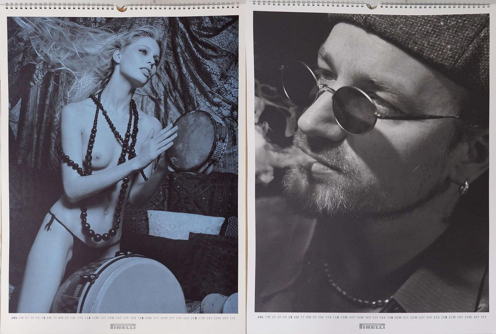 Art Pirelli Calendar 1998 "Women That Men Live For" By Bruce Weber. photo