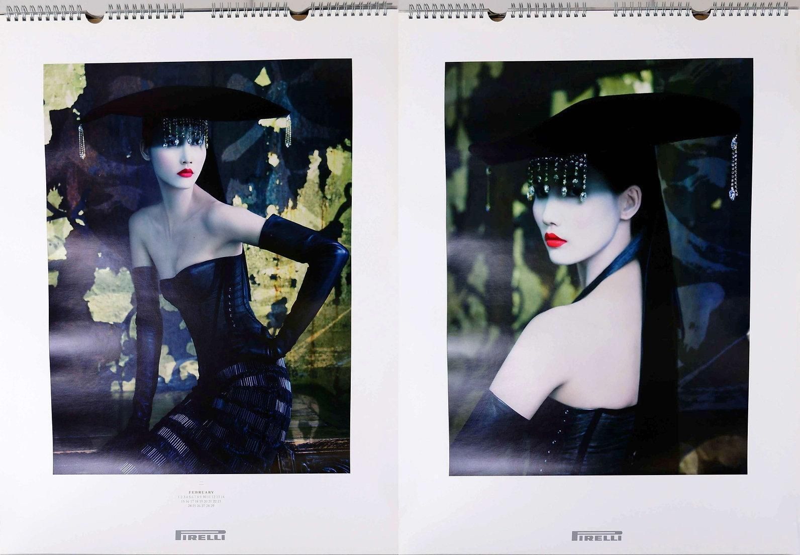 Pirelli Calendar 2008 "Pearls Of The Orient" By Patrick Demarchelier photo furniture